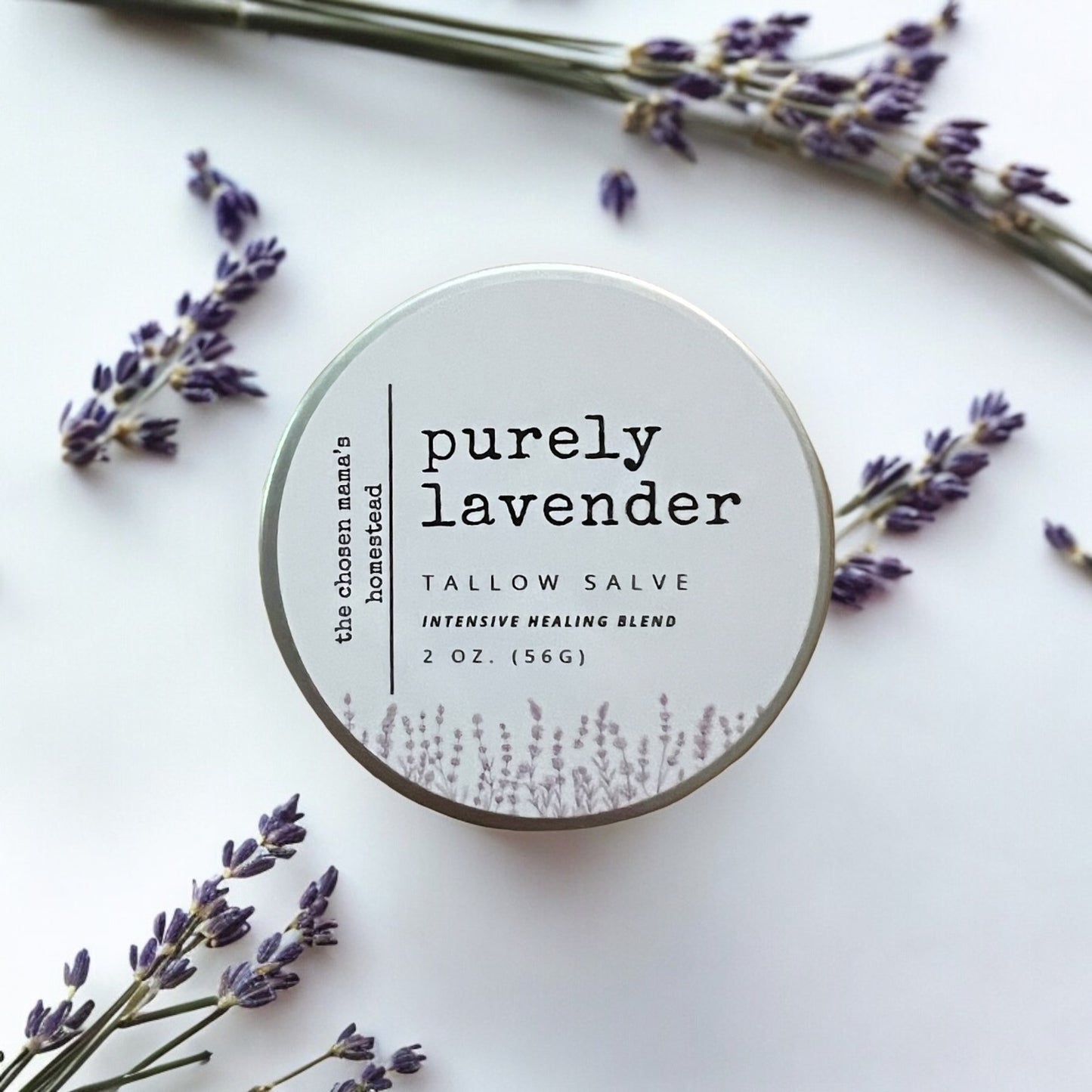 Purely Lavender | Tallow Balm (Intense Healing Blend)