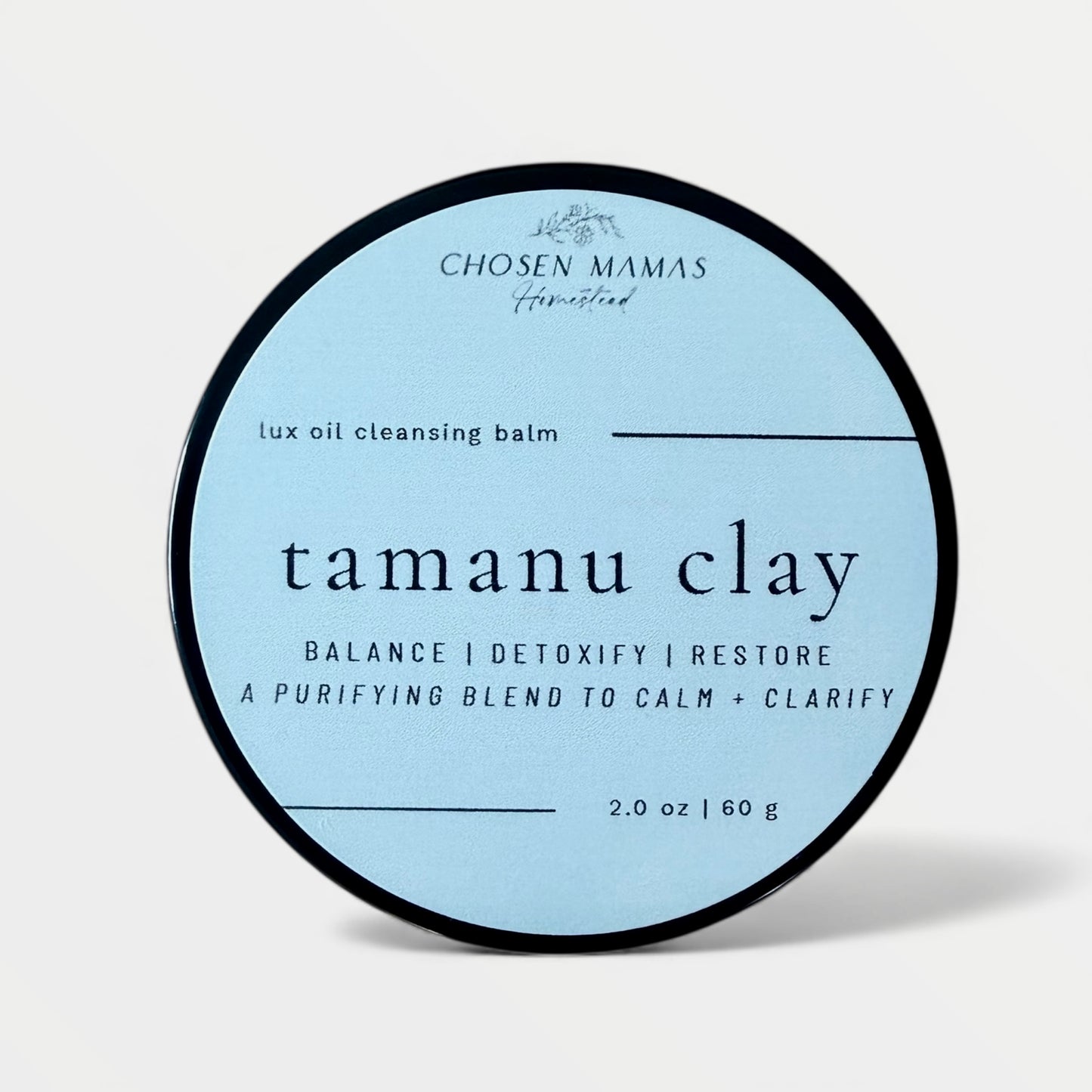 Tamanu Clay | Lux Oil Cleansing Balm | Oily + Acne Prone Skin