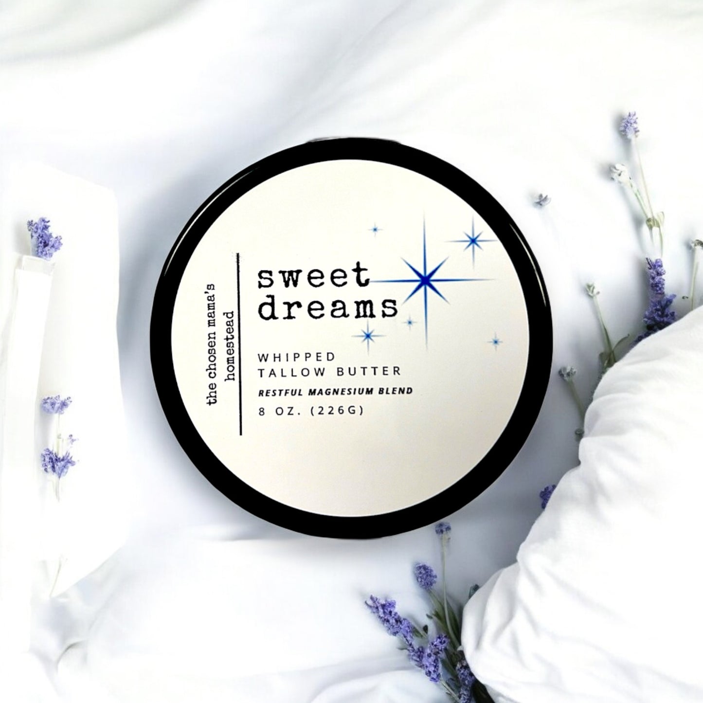 Sweet Dreams Whipped Tallow Butter (Restful Magnesium Blend)